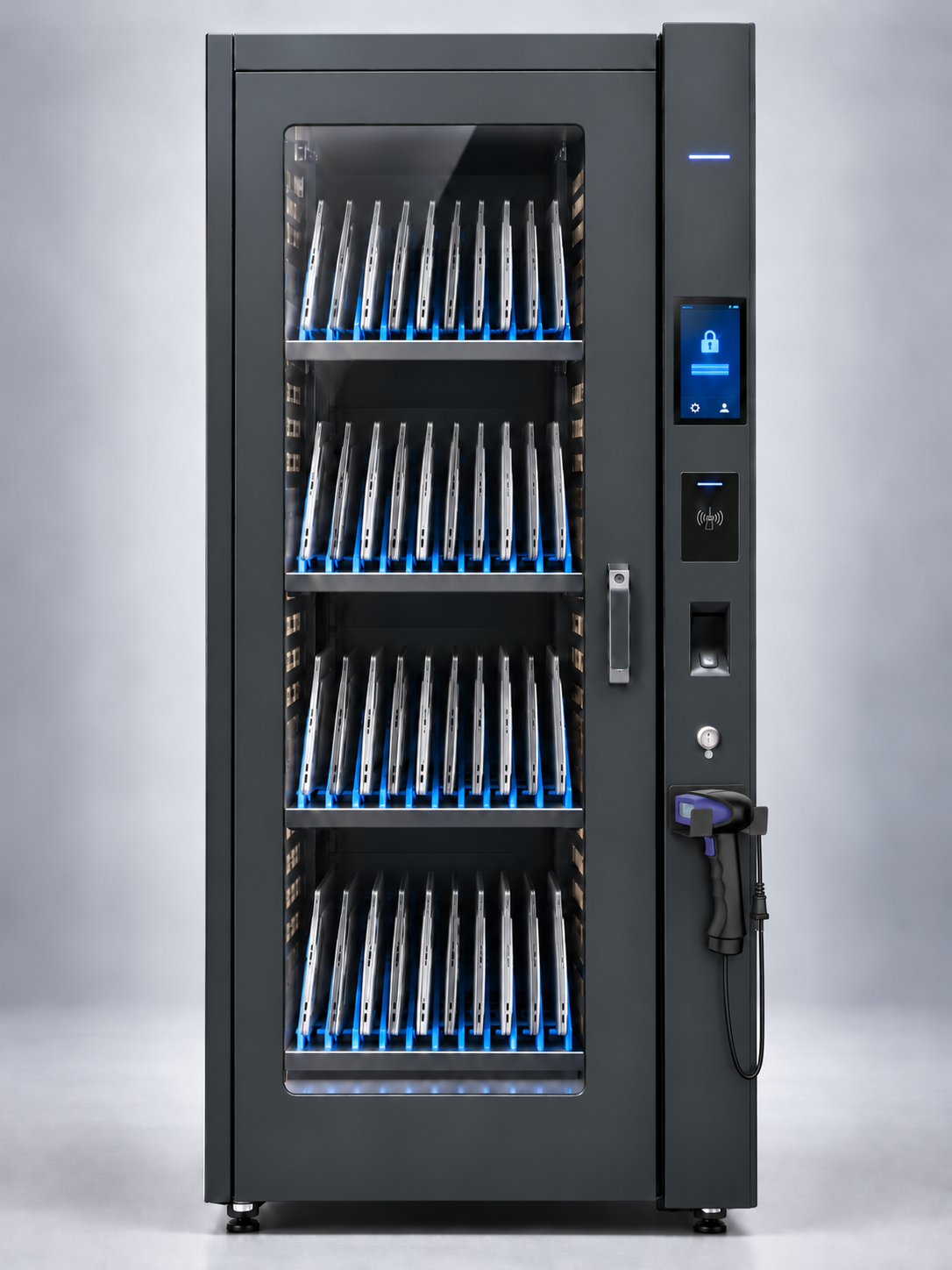 RIFE RLC-48I RFID Smart Laptop Inventory Cabinet