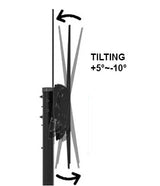 Steel Height-Adjustable TV Carts (TMC-L)