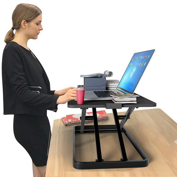 Laptop Standing Desk Converter, Height-Adjustable Stand Up Desk, Lapto -  Rife Technologies - Rife Technologies