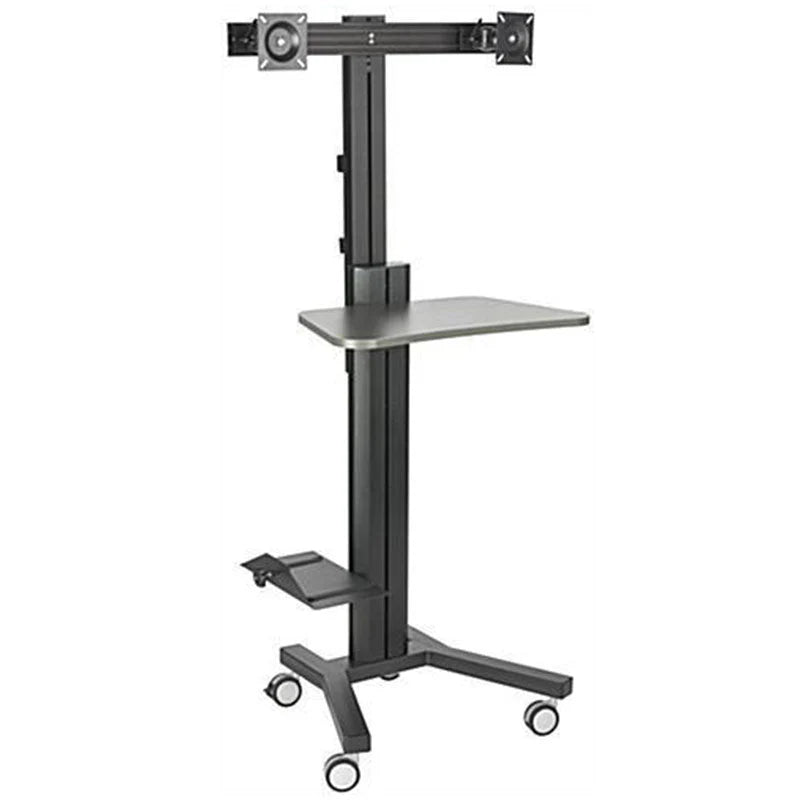 Dual Computer Mobile Cart (MCT09-b)