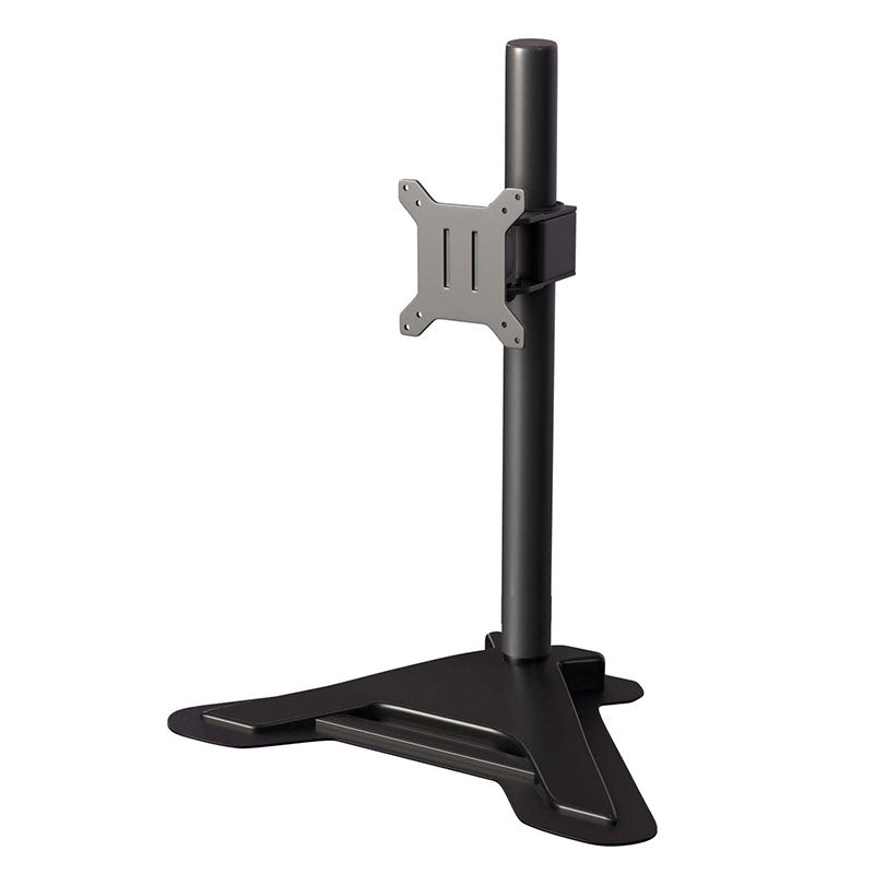 Single Monitor Mount for 13-32 Inch Computer Screens, Improved LCD/LED Monitor Riser, Height/Angle Adjustable Single Desk Mount Stand, Holds up to 17.6lbs, 5 Years Warranty (EF001BR)