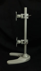 Dual Monitor Stand - Freestanding & Vertical I Dual Vertical Stacked Monitor Arm