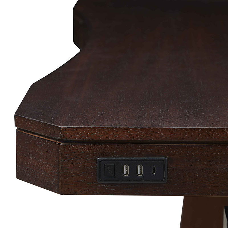 Single Motor Electric Sit to Stand Workstation with In-Built Drawer, Height Adjustable with Supportive Legs, Veneer Top and Surface (R3305)