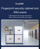 Smart SecureCabinet with Fingerprintand Digital Number Lock