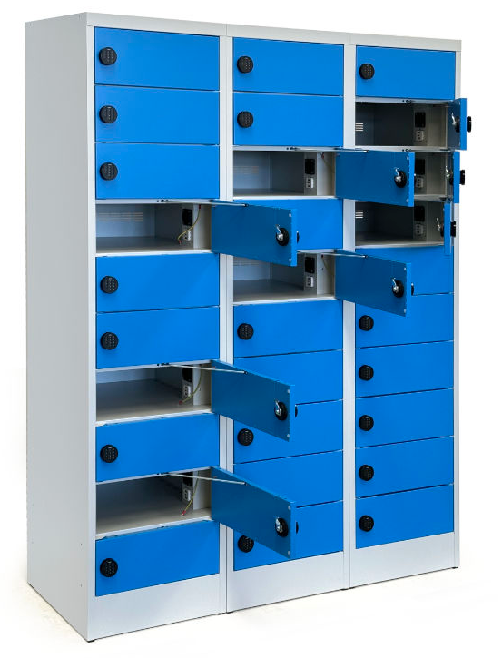 Smart Charging Lockers for Laptops, Tablets & Mobile Devices