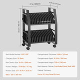 32 Slot Open Laptop Charging Rack & Trolley (For Laptops & Tablets up to 15.6") – OLAB3