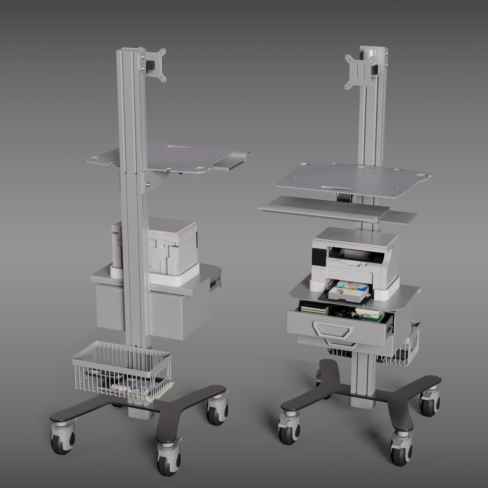 Computer Medical Cart HSM-3