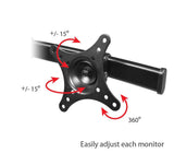 Premium Six Monitor Stand - Freestanding, 5 Years Warranty(6MS-FHP)