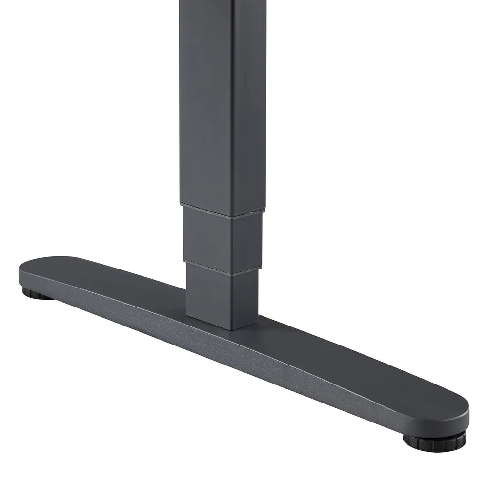 Dual Motor Height Adjustable Electric Standing Desk Frame Only, Standing Desk Adjustable Height Stand Up Desk Computer Desks with Anti-Collision Protection, (DM8P)