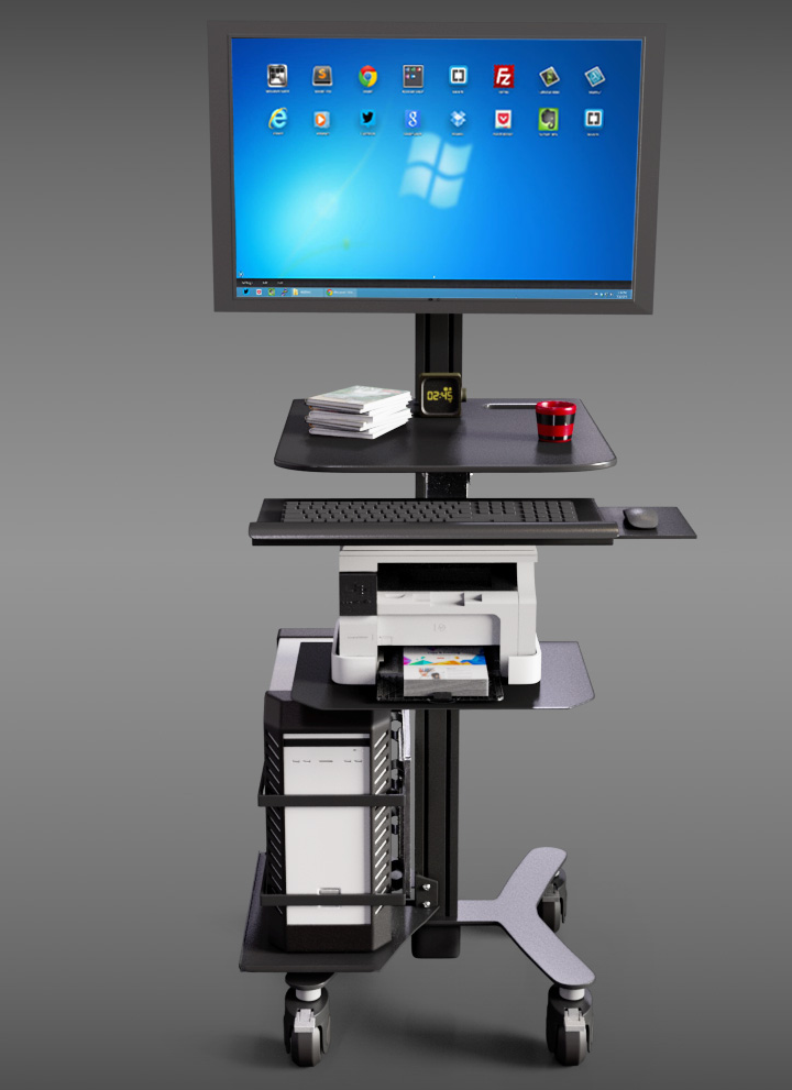 RIFE HSM-6 medical pc workstation for professional use