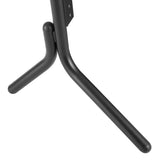 Minimalist Design Universal Tabletop Y-Shape TV Stand with Plastic End Cap for Most 37" to 70" inch LCD Flat Screen TV, VESA up to 800 x 400, Black (RS403)
