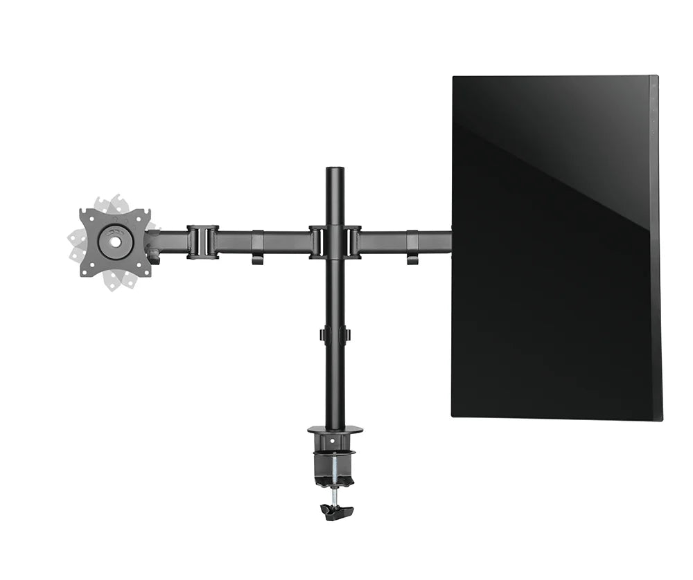 Full Motion Dual Arm Desk Monitor Mount Stand RC2