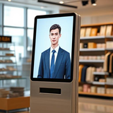 AI-Powered Interactive Kiosk with Digital Avatar