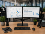 RIFE Heavy Duty Monitor Stand 2MSGBF