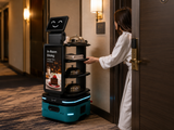 RIFE Premium Delivery Robot with Advertising Screen