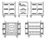 Chromebook Storage and Charging Cart