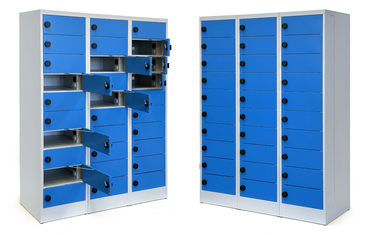Smart Charging Lockers for Laptops, Tablets & Mobile Devices