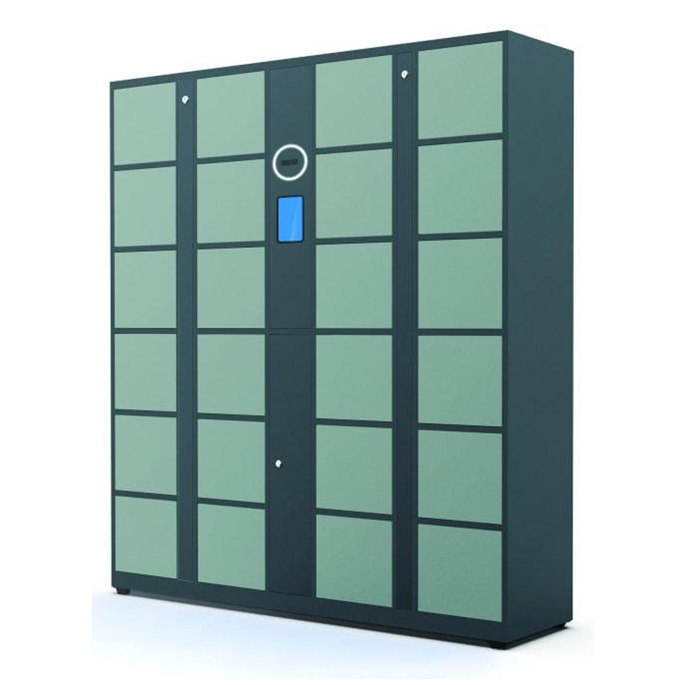 Face Recognition IC Card Controlled Smart Storage Cabinet Locker