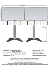 Modular TV & Monitor Display stands 01- 1