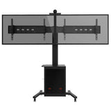 Tv Floor Stand (with Lockable Cabinet) (TMC02 )- 1
