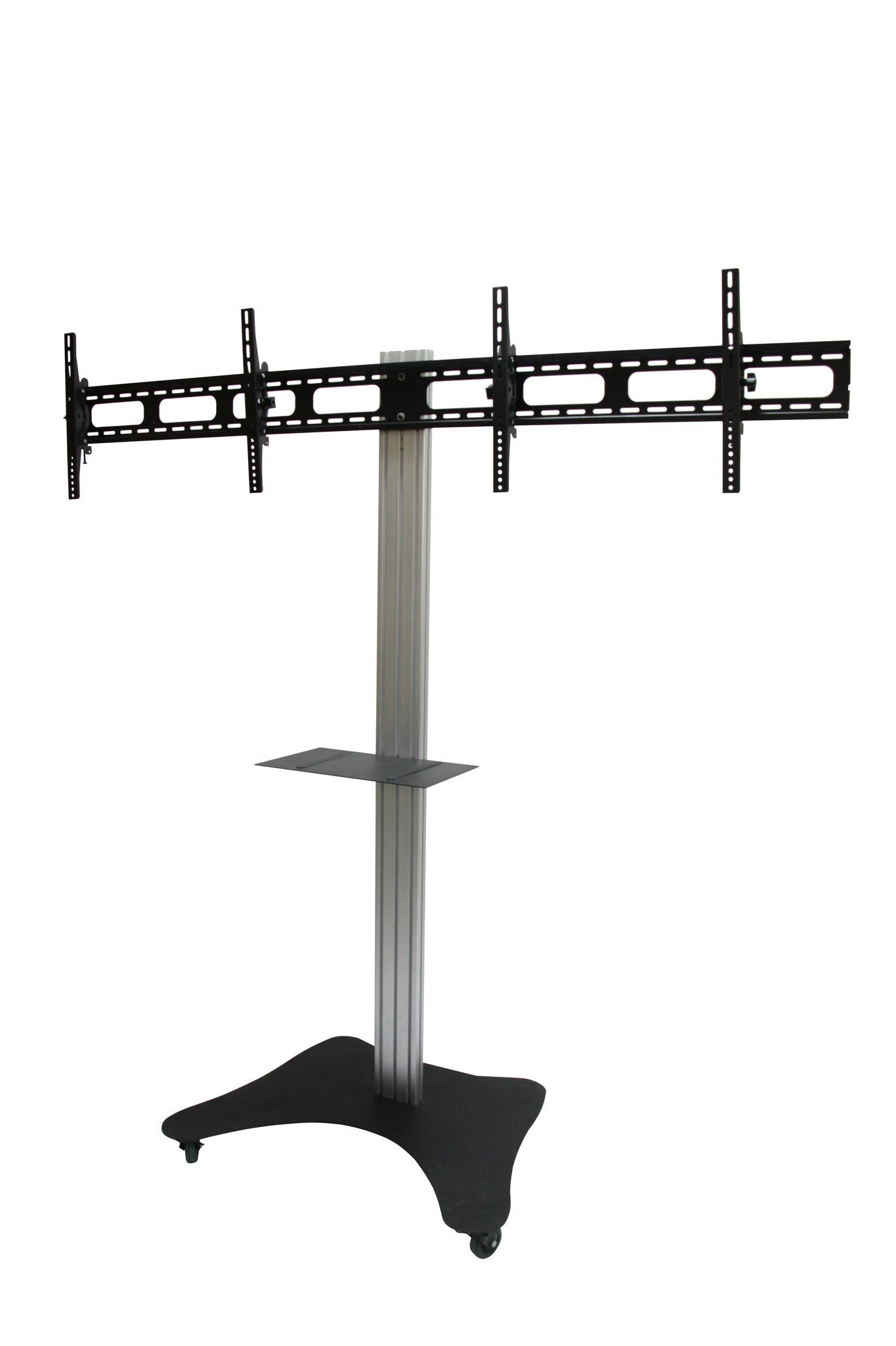 LCD Double TV Floor Stand Trolley (UPT2)- 3
