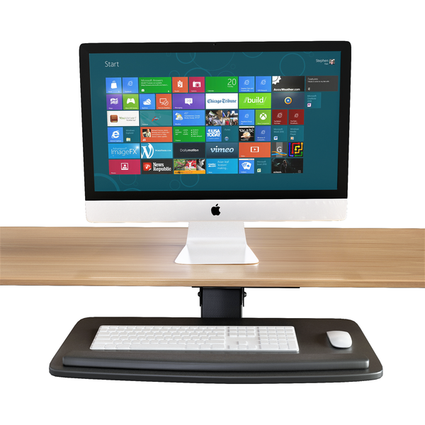 Adjustable Keyboard Tray with Height and Swivel Adjustments Model No AKT01