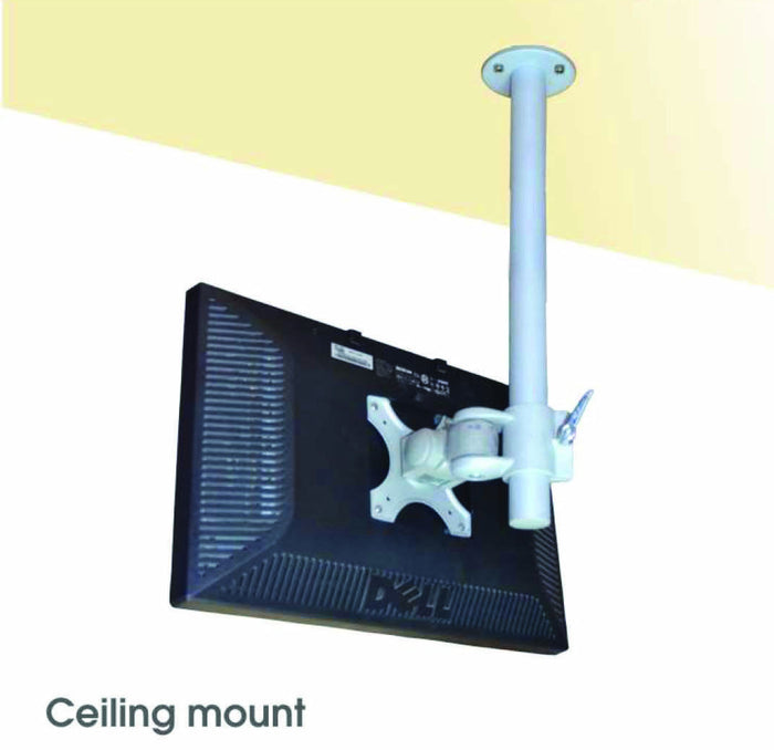 Adjustable Ceiling Mount for Small Monitors (CM-S) | Height Adjustable