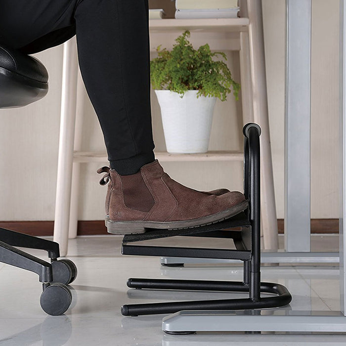 Heavy Duty High height Foot Rest , 15.3 cm to 27.8 cm height range Footstool Model No (FR03)