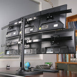 Premium Six Monitor Stand - Freestanding, 5 Years Warranty(6MS-FHP)