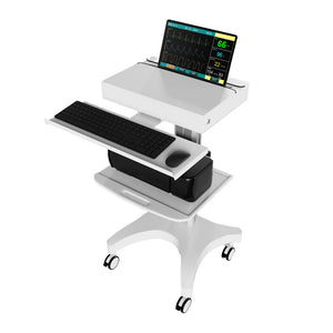 Medical laptop Cart I Healthcare laptop Trolley