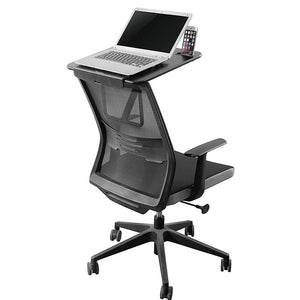 Chair to Standing Desk Converter I Affordable Standing Desk that Attaches to Your Office Chair I Portable Foldable Standing Desk, (RCL)
