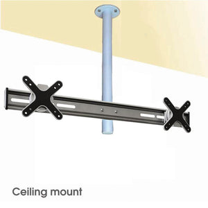 Adjustable Dual Monitor Ceiling Mount (CM-SD)