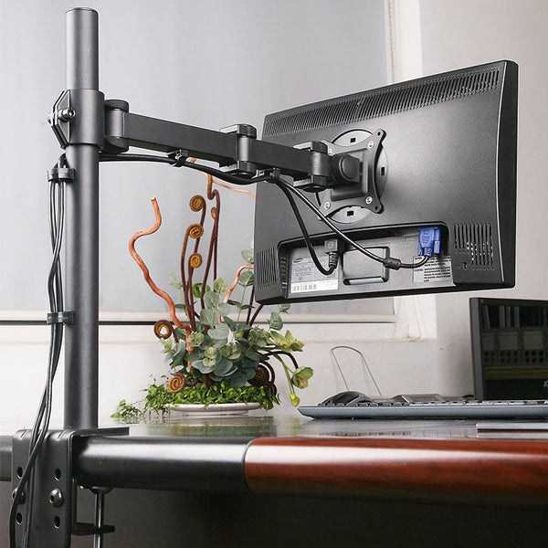 Single Monitor Desk Mount Single LCD Monitor Desk Mount Stand