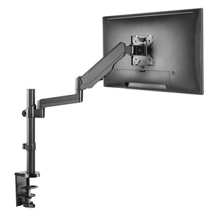 Adjustable LCD Monitor Gas Arm, 5 Years Warranty LMS-PMS-B (Black)