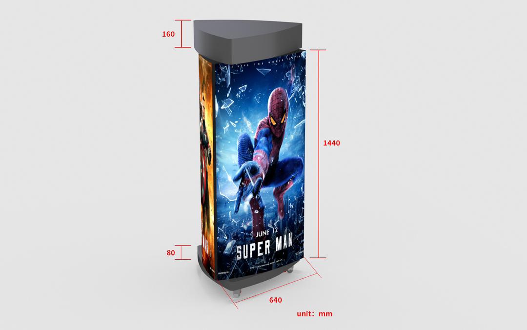 Future of Visual Experience: Self-Rotating360 degree LED Display