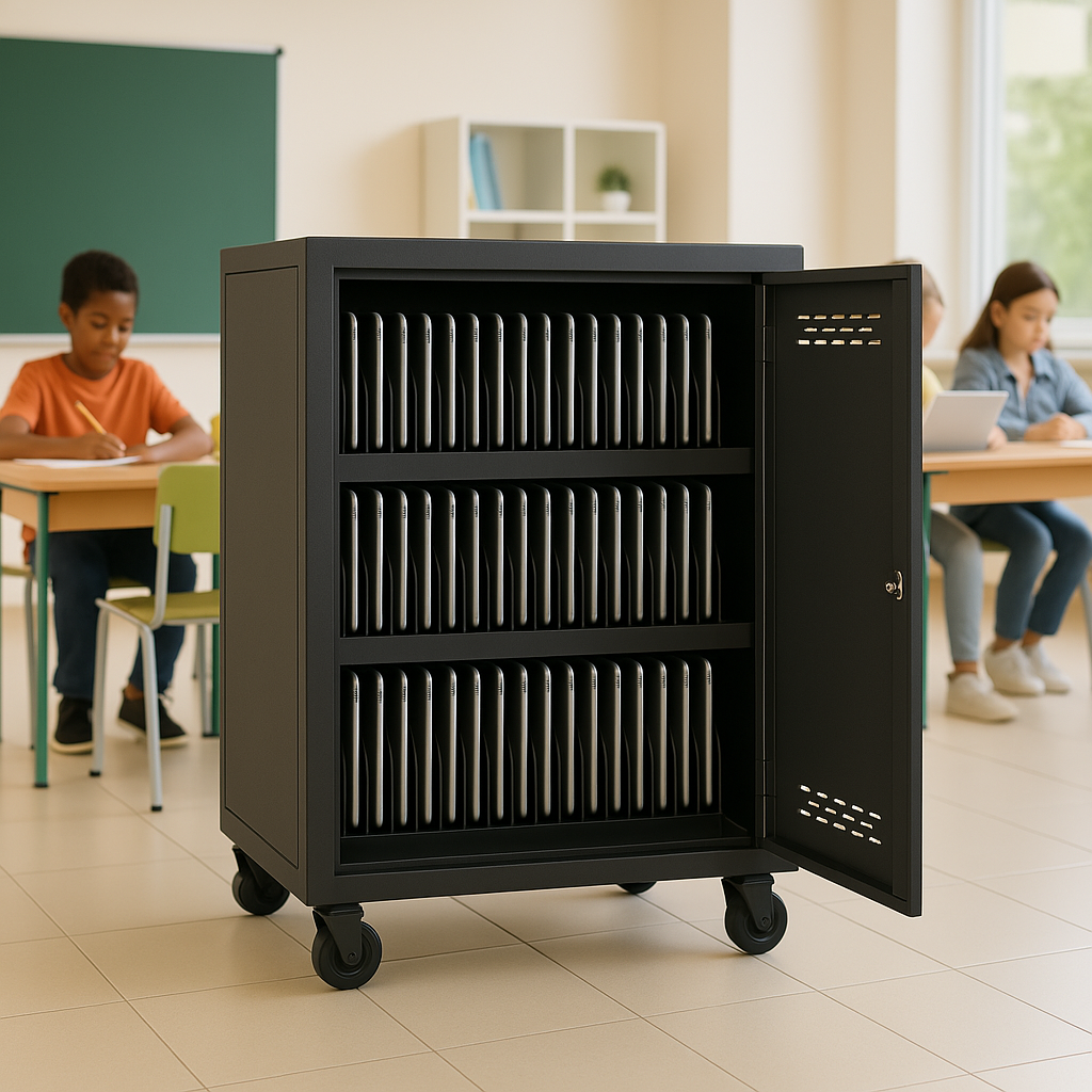 Best Laptop Charging Station for Classrooms: Secure, Efficient, and Reliable Solutions by Rife Technologies