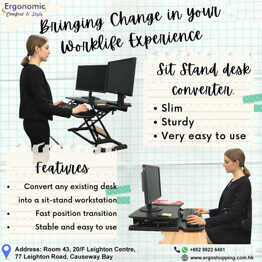You Know the benefits of the sit-stand desk?