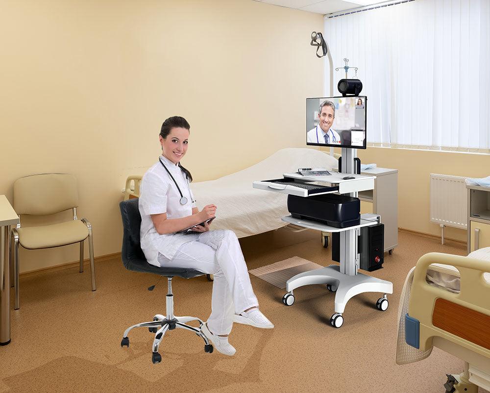 Rife Telemedcine  Computer Medical Cart Review