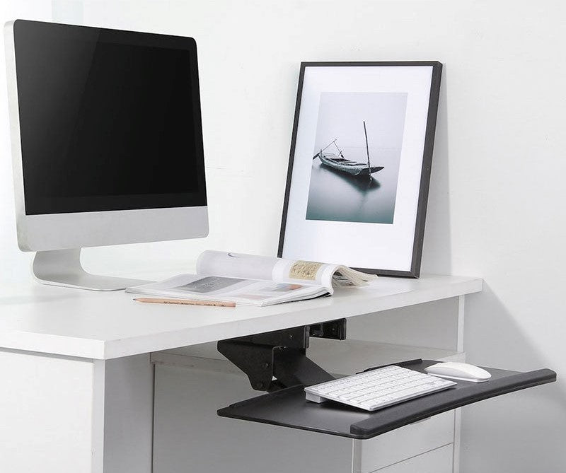 Create More Space on Your Desktop and Improve Your Ergonomics