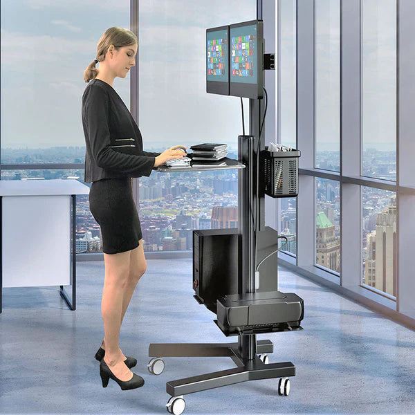 Reliable Laptop Computer Carts Crafted for India