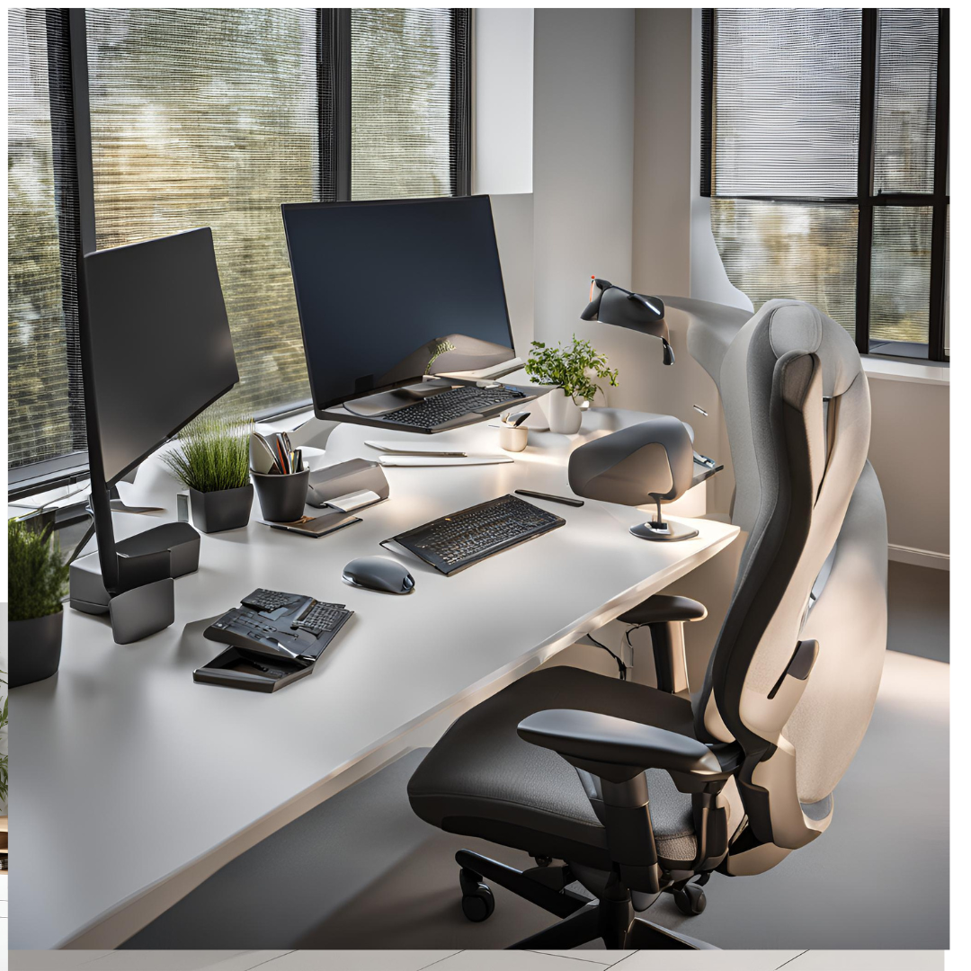 5 Ways You're Sitting Wrong at Your Desk - Computer Desk Setup Ergonomics