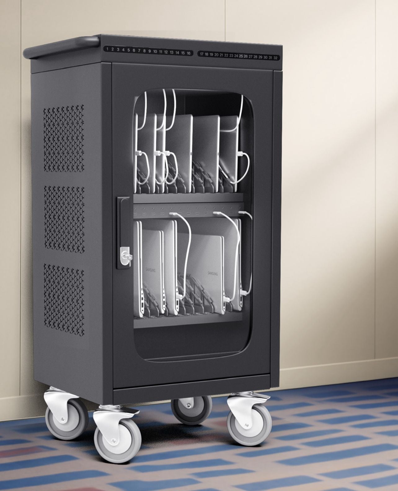 Powering a Full Classroom: Why 30-Device Tablet Carts Are a Must for Digital Education