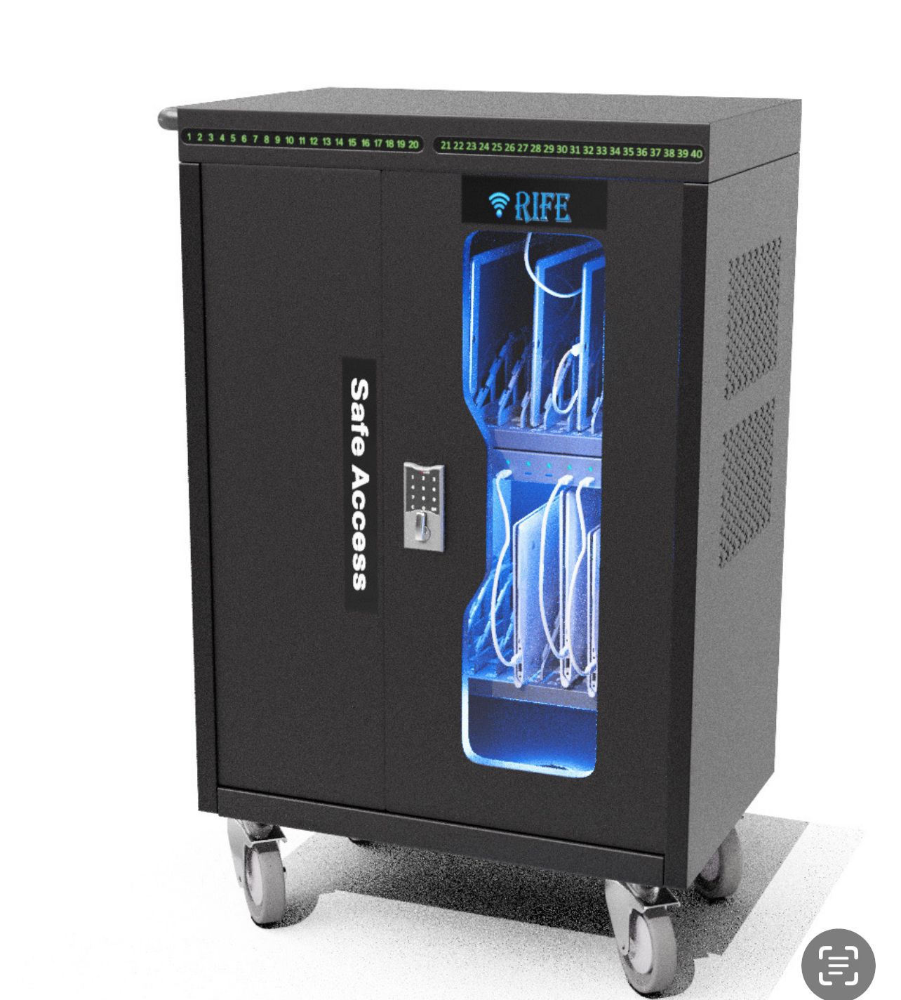 Maximize Productivity: The 24-Device Charging Solution for Schools and Hospitals