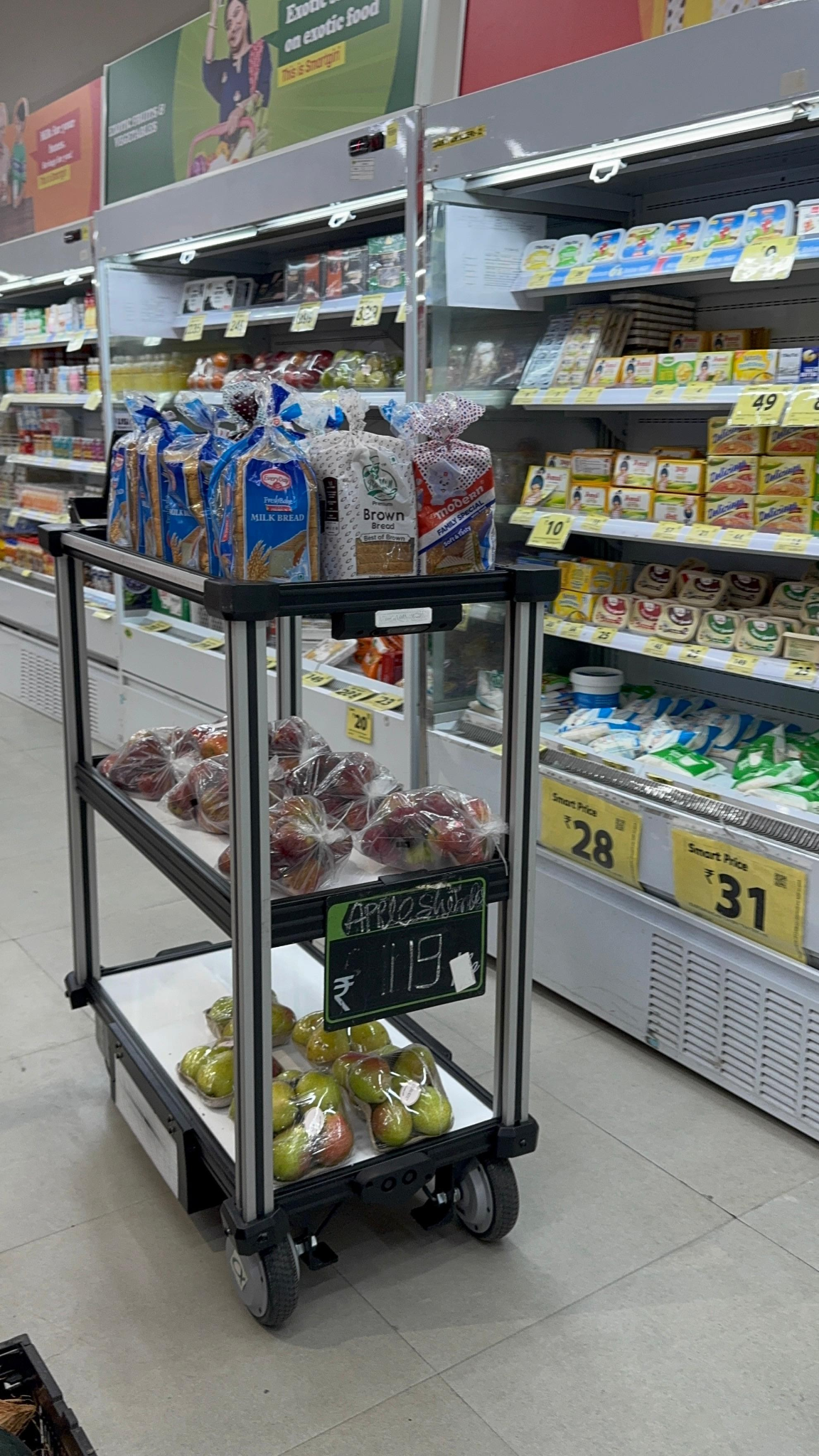 Autonomous Mobile Robots in Retail Delivery: Improving Item Movement Inside Modern Stores