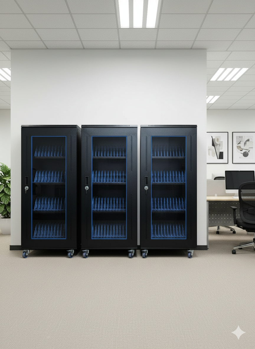 Power Up Your Office: Why a Laptop Charging Kiosk is a Game-Changer
