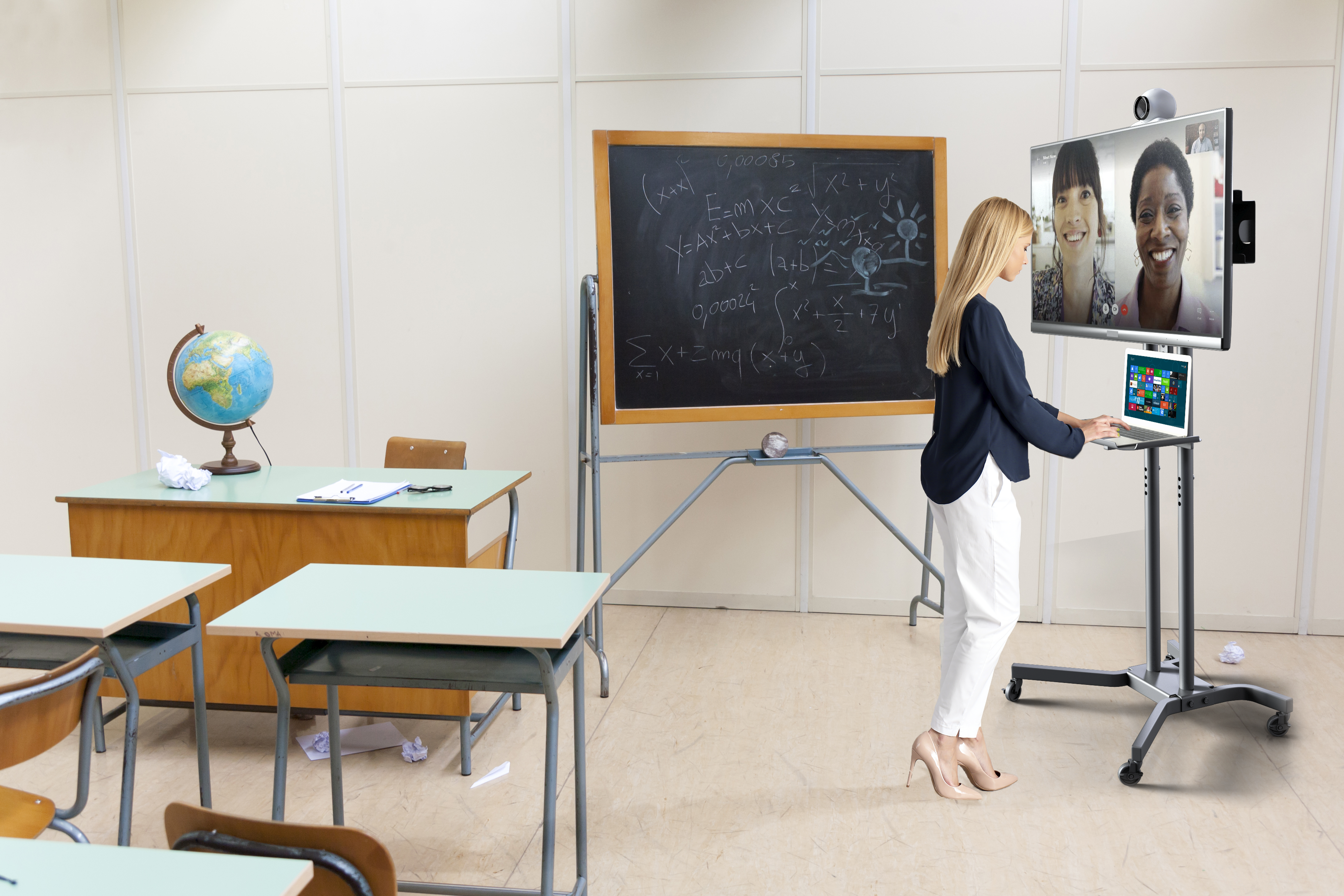 Premium Video Conferencing Carts & TV Trolleys for Businesses