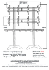 Modular TV & Monitor Display stands 3