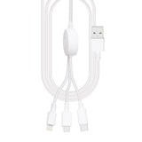 USB A to Type C & Lightning & Micro-USB cables (RF-A2CLM)