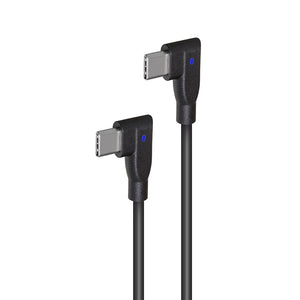 Right Angle USB-C Cable with light indicator (RFE-2R)