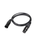 4-pin Male to Female 4Pin XLR Power Supply Cable (RF-4PFM)